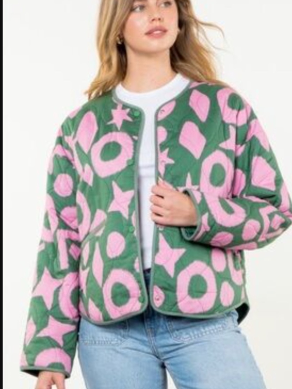 THML Quilted Jacket, Sz Large